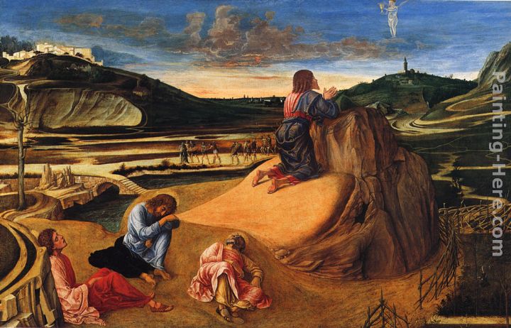 Agony in the Garden painting - Giovanni Bellini Agony in the Garden art painting